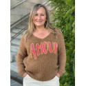 Jersey AMOUR FLUOR camel